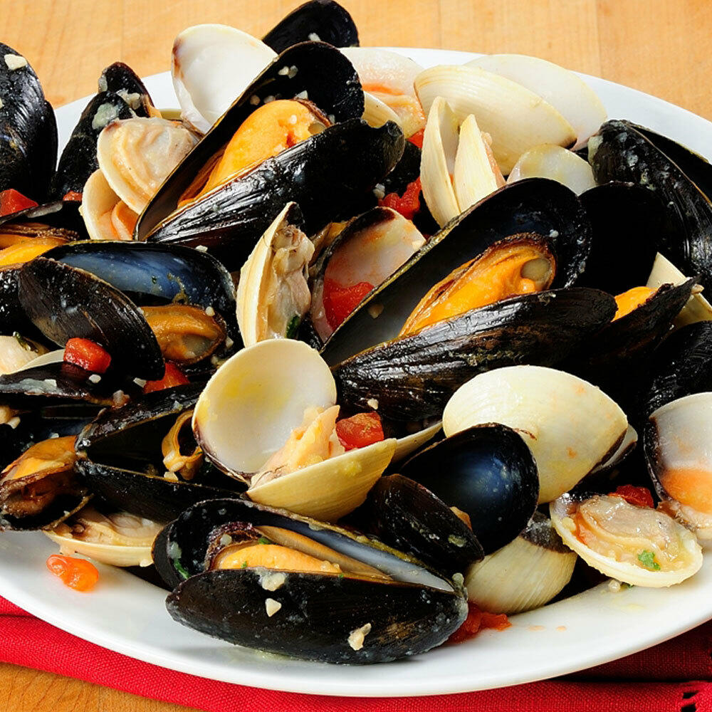 Green Mussels & Clams